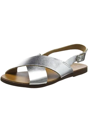 New Look Freda, Sandali Donna, Argento (Silver), 39 EU (6 UK)
