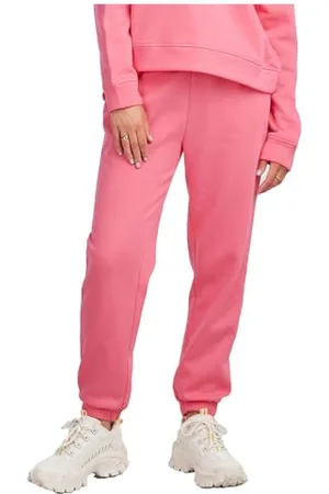 Pieces® Pcchilli HW Sweat Pants Noos Pantaloni Felpati, Rosa Acceso, M Donna
