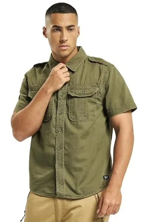 Brandit Vintage Shirt Short Sleeve, Uomo, , 6XL