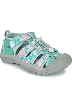 Keen Newport H2, Sandali, Unisex - Bambini e ragazzi, Multicolore (Camo/Pink Icing), 24 EU