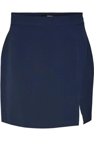 VERO MODA Vmtroian Mr Mini Slit Skirt Gonna, , M Donna