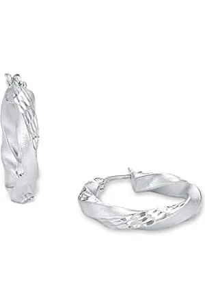 Amor Orecchini da Donna in 925, creoles, 2,2 cm, , in confezione regalo