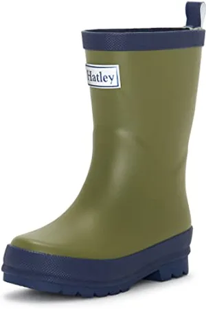 Hatley Classic Wellington Rain Boots Gummistiefel, Barca della Pioggia Unisex-Bambini, , 22 EU