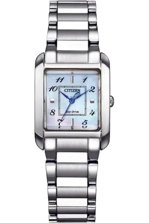 Citizen Orologio Analogico al Quarzo Giapponese Donna con Cinturino in Acciaio Inossidabile EW5600-87D