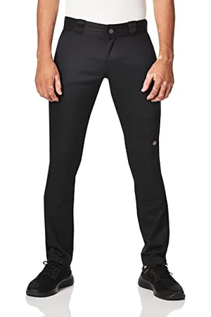 Dickies Skinny Fit Double Knee Work, Pantaloni Uomo, (Black), W36/L34