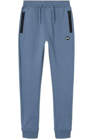 NAME IT NKMVIMO SWE Pant Bru Noos Pantaloni della Tuta, Coronet Blue, 122 Bambino