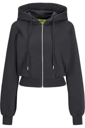 JJXX Jxpalma RLX-Pantaloncini con Zip Hoddie Swt Felpa, , M Donna
