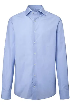 Hackett Hackett Micro Graph Check Camicia, , 16 Uomo