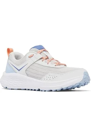 Columbia Vertisol Trail, Scarpe da Trail Running Donna, Silver Grey/Apricot Fizz, 36 EU
