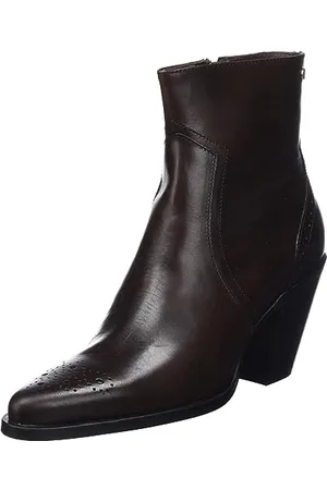 Fred de la Bretoniere Blaire-Stivale alla Caviglia con Stampa Brogue, Donna, , 36 EU