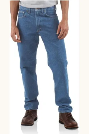 Carhartt Visita The Store, Jeans da Uomo a Cinque Tasche con Gamba Affusolata, , 54W x 32L