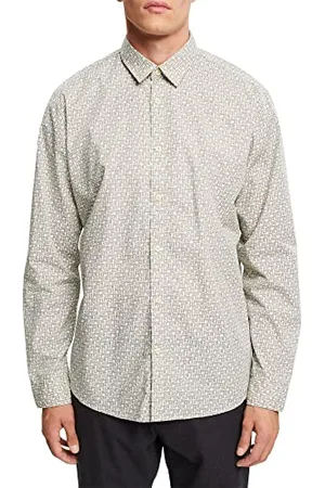 ESPRIT 102ee2f312 Camicia, 055/Ghiaccio, XS Uomo