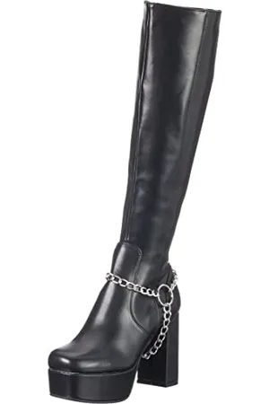 Lamoda Midnight Hour, Stivali Alti al Ginocchio Donna, , 39 EU
