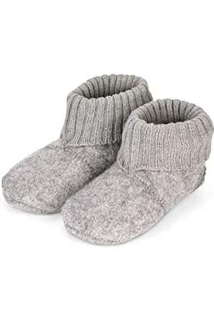 Sterntaler Pantofole a Tinta Unita, Unisex-Bambini, , 18 EU
