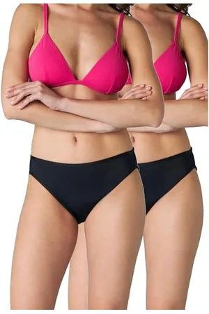 Lovable Bikini Costume da Bagno Mestruale, Slip da Ciclo Lavabile e Riutilizzabile, Flusso Medio, Swimwear Period Panties Bi-Pack Donna, , XL