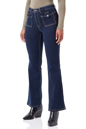 ONLY Onlpaola HW Flared Pocket DNM Ext, , (S) W x 30L Donna