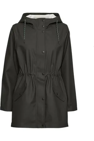 VERO MODA Vmmalou Aw22-Giacca Rivestita, Modello Noos Giacca Impermeabile, , S Donna