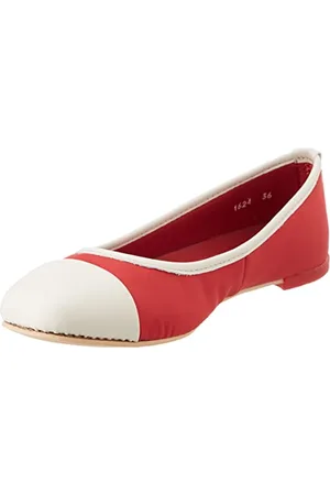 Art Lens, Sandali Bassi Donna, Rosso/Panna, 39 EU