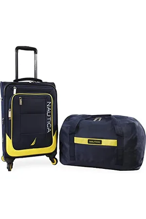 Nautica Pathfinder - Set di 2 valigie Softside (bagaglio a mano + borsone), , 13.75 x 7 x 2E+1 inches, Pathfinder - Set di valigie Softside, 2 pezzi