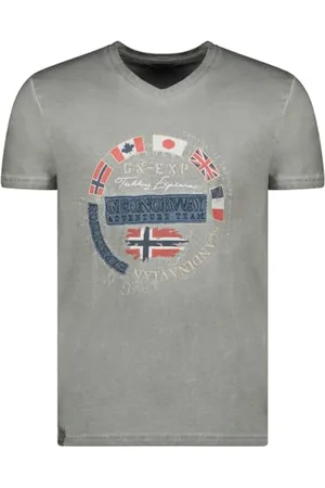 Geographical Norway T-Shirt Maniche Corte Short Sleeves JIMPEACH Men Uomo Men SR063H/GN ( , L)
