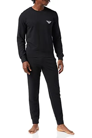 Emporio Armani Uomo Sweaterpants With Cuffs Stretch Terry Loungewear Maglione pantaloni con polsini, , XL