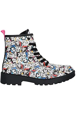 Geox J Casey Girl D, Stivaletti Bambine e ragazze, Multicolore (White/Multicolor), 36 EU