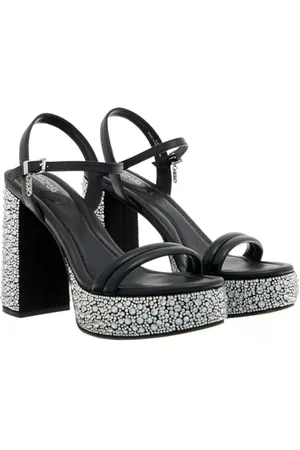 Michael Kors LACI Platform Sandal, Donna, Black, 40 EU