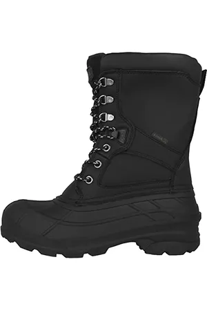 Kamik Nationpro, Stivali da Neve Uomo, (Black-Noir), 42 EU