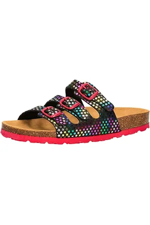 LICO Bioline Starline, Ciabatte, Nero/Multicolore, 27 EU
