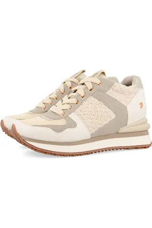 Gioseppo Sneakers off-White Monocolore da Donna lellig con Zeppa Interna