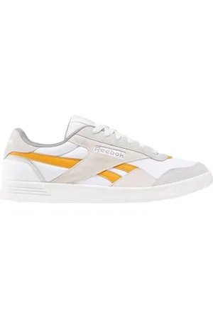 Reebok Court Advance Cnvs, Sneaker Unisex-Adulto, P Grey 1/P Grey 2/ Retro Gold, 40 EU
