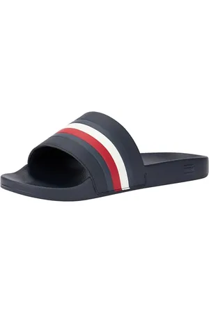 Tommy Hilfiger Uomo Scarpe da Mare Pool Slide con Branding Tommy, Blu (Desert Sky), 40