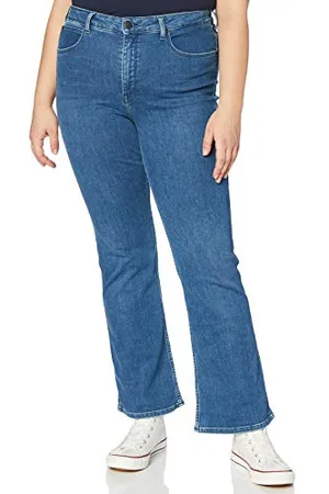 Lee Bootcut Plus Jeans Donna, (Mid Evita), 33W/31L