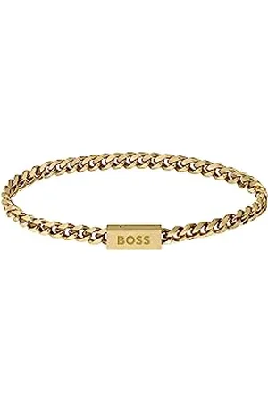 HUGO BOSS Jewelry Braccialetto a Catena da Uomo, Collezione Chain For Him 1580172M