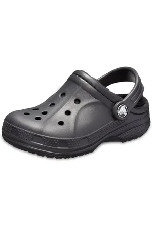 Crocs Ralen Lined Clog K, Zoccoli Unisex - Bambini e ragazzi, Black/Black, 22/24 EU