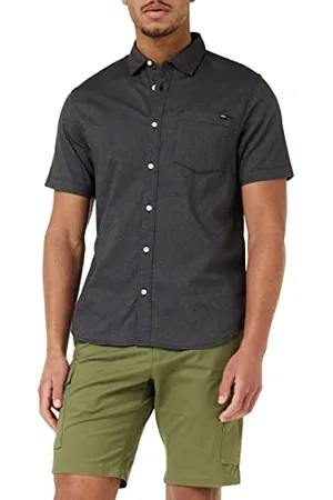 Vans Yarndyed Woven Camicia a Maniche Corte, , S Uomo