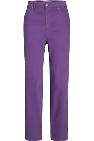 JJXX Jxlisbon Mom HW Jeans AKM SN, Royal Lilac, 30W x 30L Donna