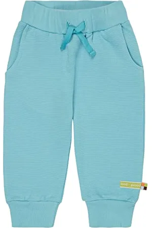 loud + proud Rippenstruktur, GOTS Zertifiziert Pantaloni, , 146/152 Ragazzi Unisex