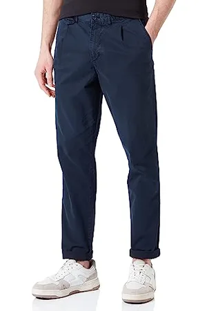 Tommy Hilfiger Pantaloni Uomo Chelsea Chino Premium Chino, (Desert Sky), 33W / 32L