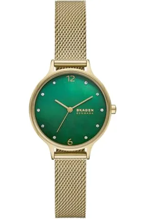 Skagen Orologio Analogico al Quarzo Donna con Cinturino in Acciaio Inossidabile SKW3145
