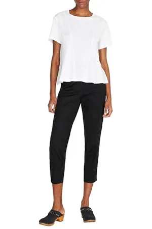 Sisley Pantaloni 4iullf00v, Nero 100, 66 Donna