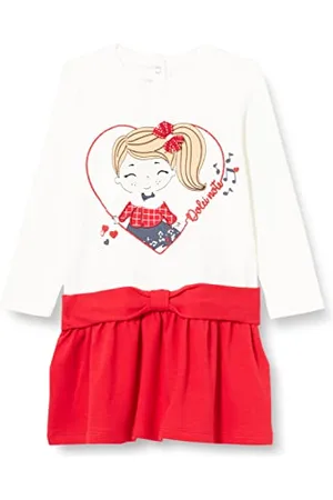 chicco Abito a Manica Lunga. Vestito, , 80 Bambina