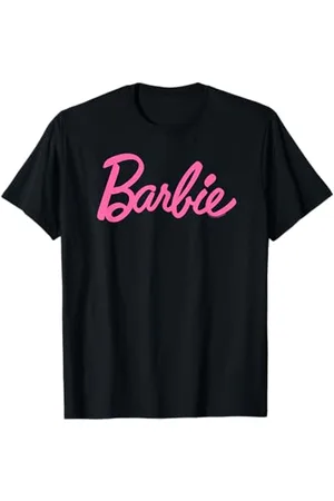 Barbie Logo Classico Rosa Maglietta