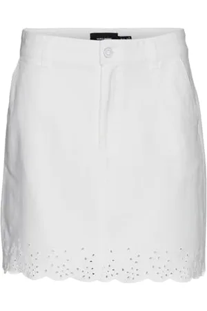 VERO MODA Vmbolina Mr Short EMB Skirt Minigonna, , X-Small Donna