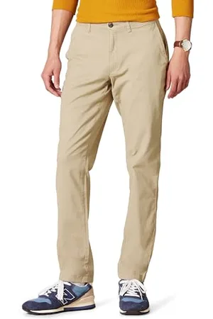 Amazon Pantaloni Chino Elasticizzati Casual Vestibilità Skinny Uomo, , 31W / 28L