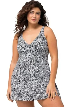 Ulla Popken Costume da Bagno Amelie, Leo Intero, , 58-60 Donna