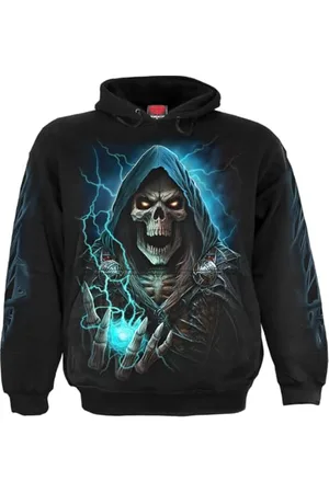Spiral Dead Metal Uomo Felpa con Cappuccio S 100% Cotone Regular