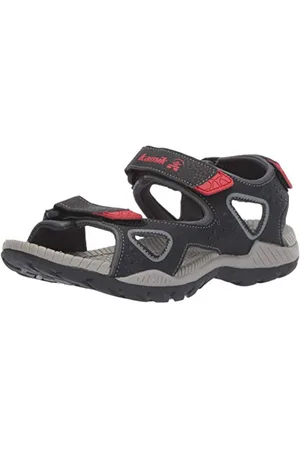 Kamik Lobster2, Sandali con Cinturino alla Caviglia, (Black Blk), 22 EU