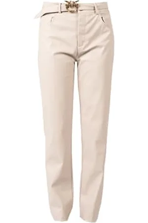 Pinko Susan 36 Skinny Similpelle Pantaloni, , 46 Donna