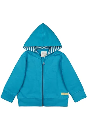 loud + proud Giacca con Cappuccio, certificata GOTS, , 134-140 Unisex-Bambini e Ragazzi
